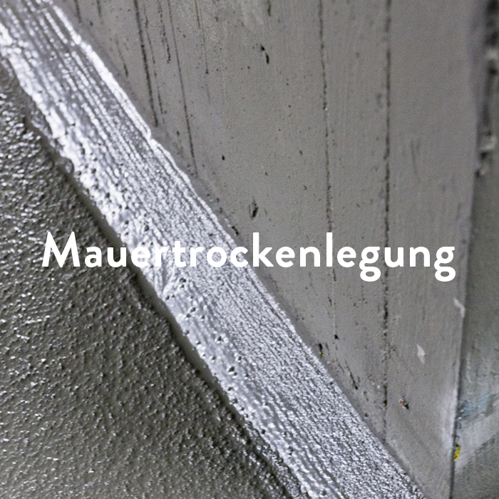 Mauertrockenlegung - Bereiche Leitner Bau